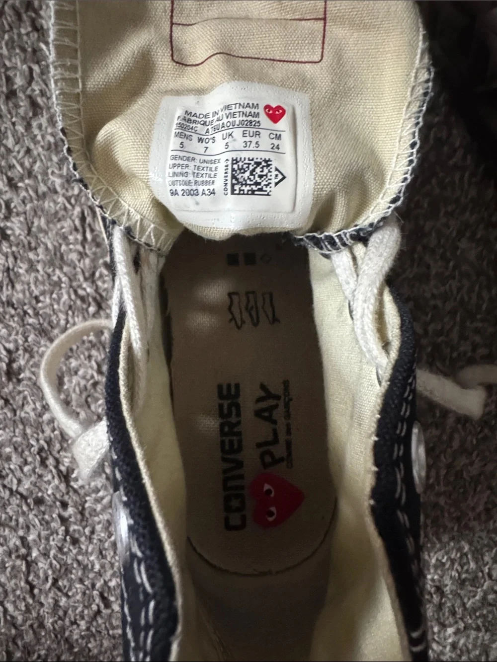Converse x PLAY Comme des Garçons Chuck 70
